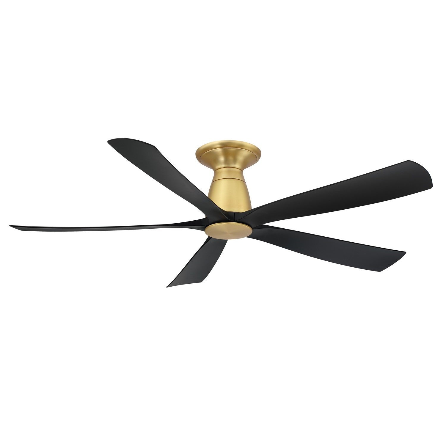 Fanimation - FPD5534BSBL - 52"Ceiling Fan - Kute5 52 - Brushed Satin Brass