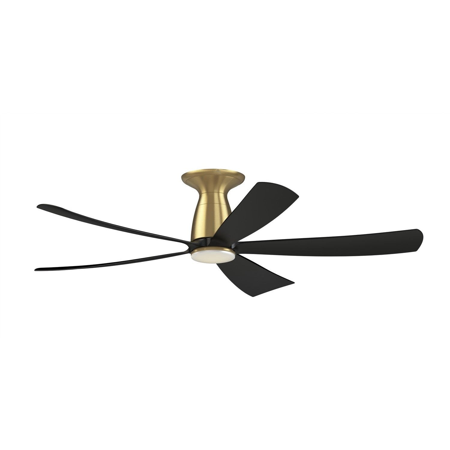 Fanimation - FPD5534BSBL - 52"Ceiling Fan - Kute5 52 - Brushed Satin Brass