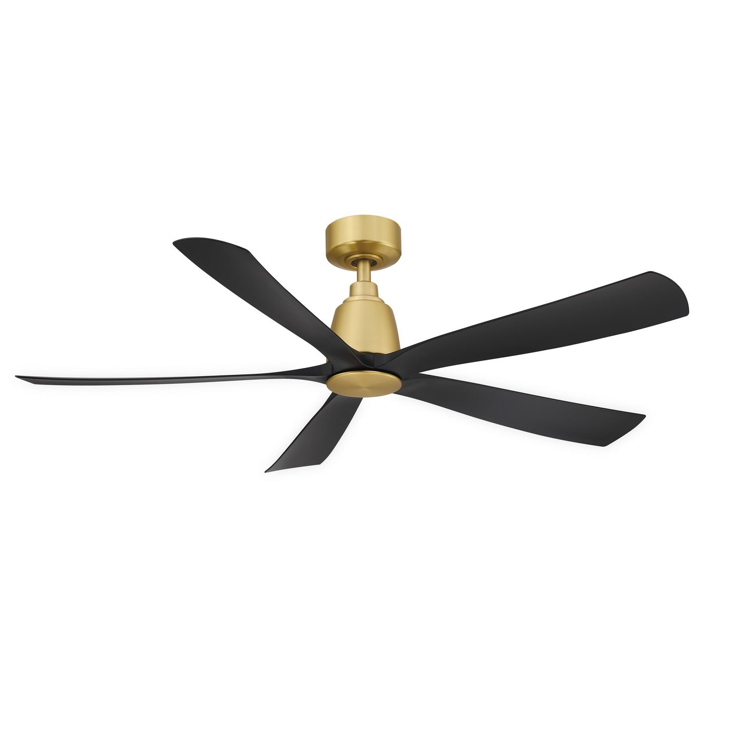 Fanimation - FPD5534BSBL - 52"Ceiling Fan - Kute5 52 - Brushed Satin Brass