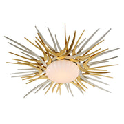 Corbett Lighting - 224-33-GL/SL - LED Flush Mount - Helios - Gold And Silver Leaf