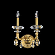 Allegri - 021721-032-FR001 - Two Light Wall Bracket - Jolivet - Historic Brass