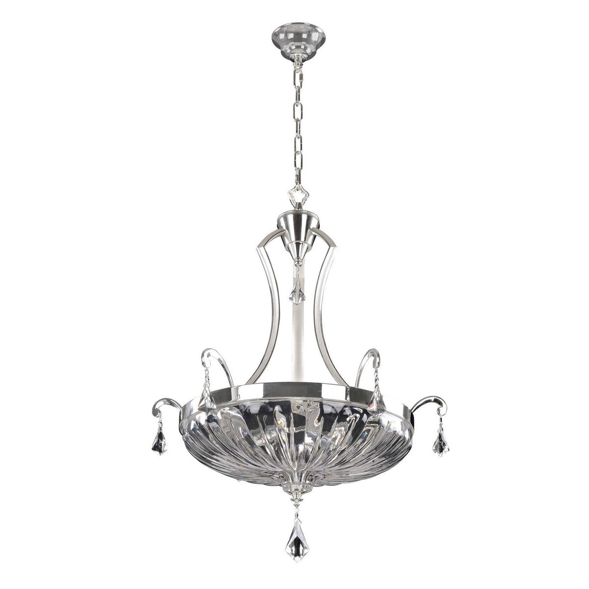 Allegri - 028552-017-FR001 - Six Light Pendant - Orecchini - Two Tone Silver