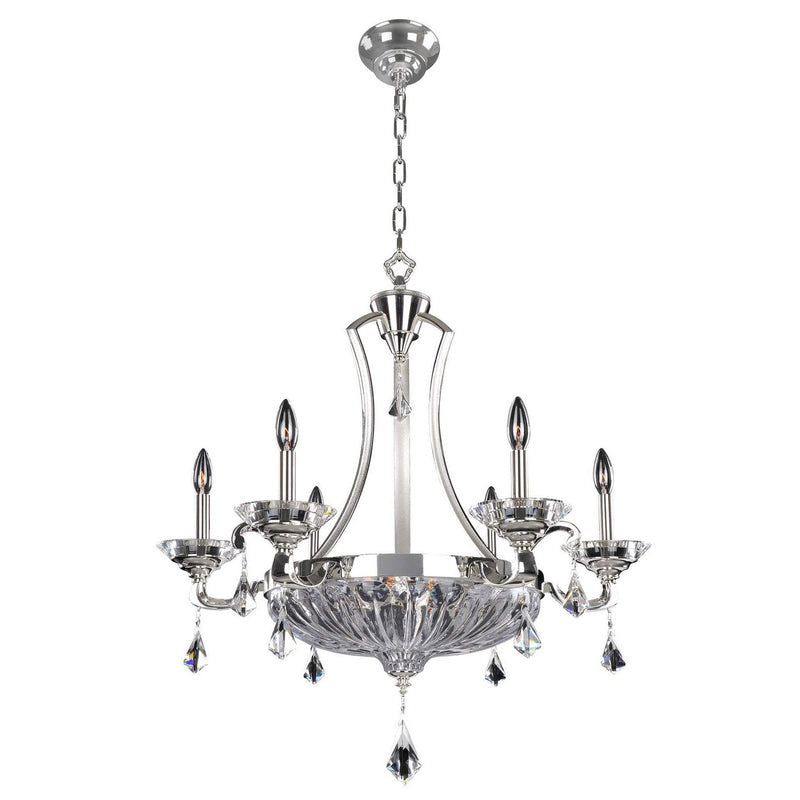 Allegri - 028554-017-FR001 - Nine Light Chandelier - Orecchini - Two Tone Silver