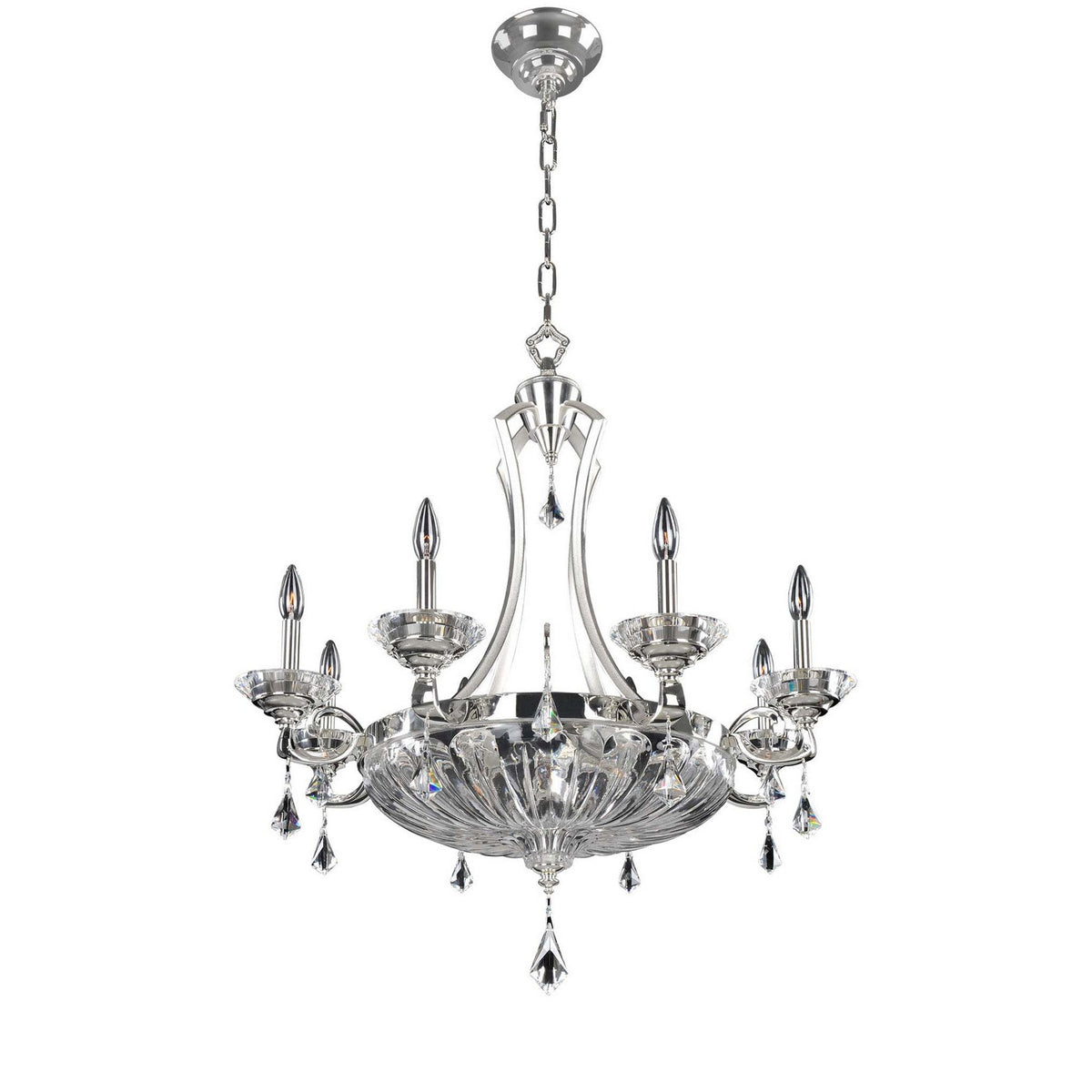 Allegri - 028555-017-FR001 - 12 Light Chandelier - Orecchini - Two Tone Silver