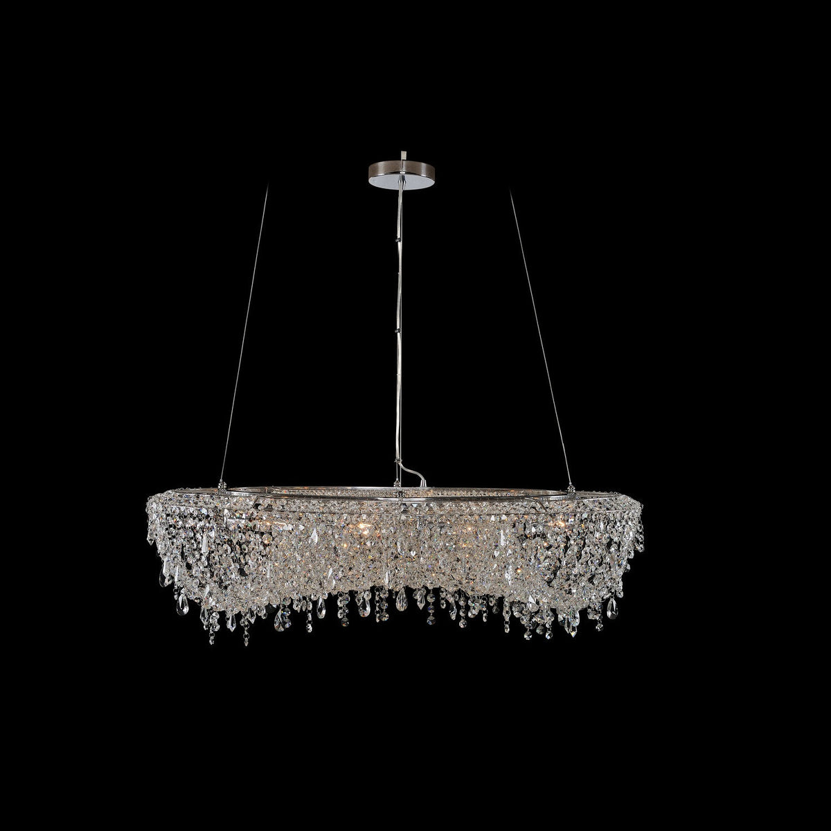 Allegri - 029754-010-FR001 - Eight Light Pendant - Voltare - Chrome