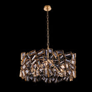 Allegri - 038155-044-FR001 - Six Light Pendant - Inclanta - Winter Brass