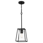 Quoizel - PRC1508MBK - One Light Mini Pendant - Prescott - Matte Black