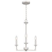 Quoizel - PRC5016BN - Three Light Chandelier - Prescott - Brushed Nickel