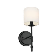 Kichler - 52505BK - One Light Wall Sconce - Ali - Black