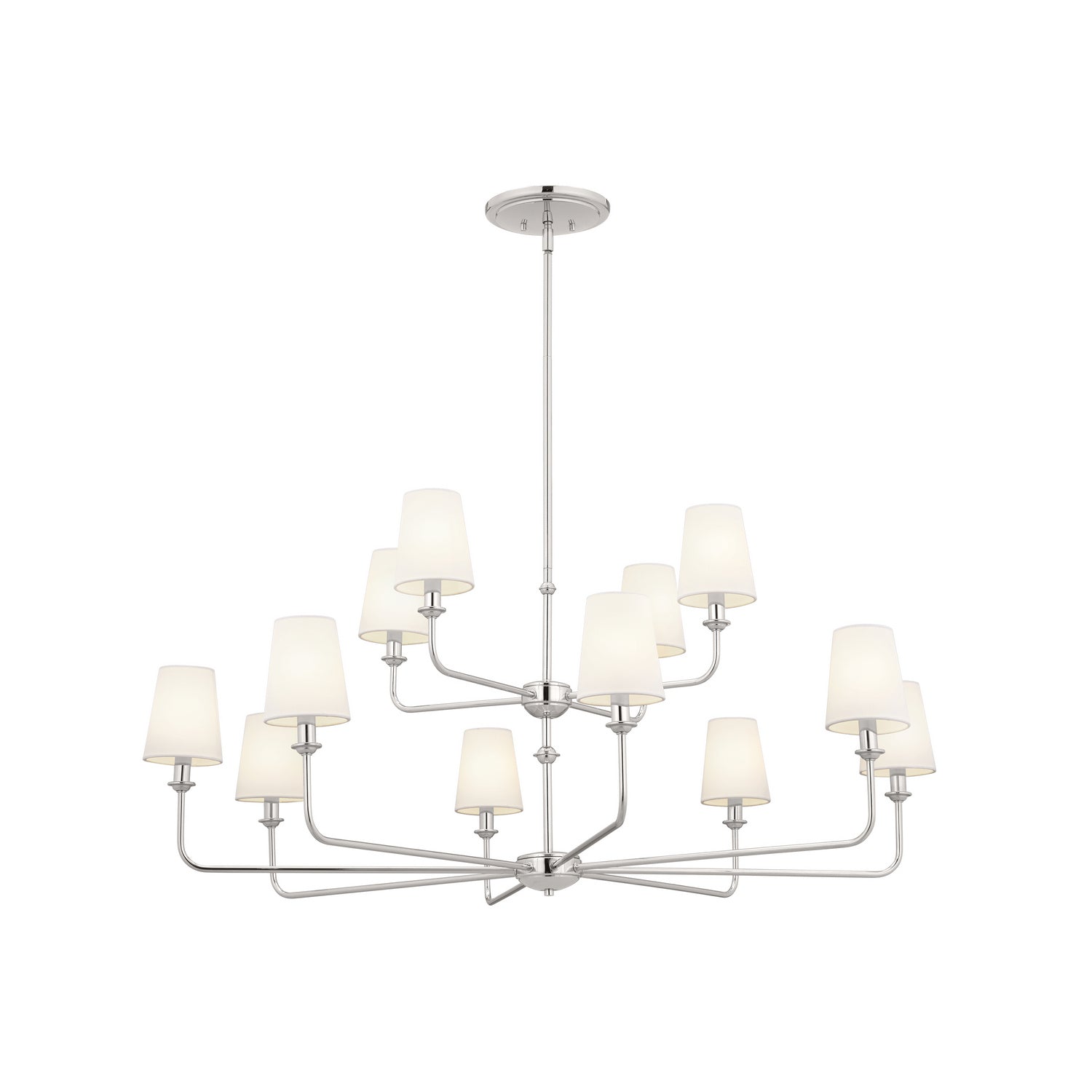 Kichler - 52518PN - 12 Light Chandelier - Pallas - Polished Nickel