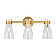 Visual Comfort Studio - AEV1003BBS - Three Light Bath Fixture - Moritz - Burnished Brass