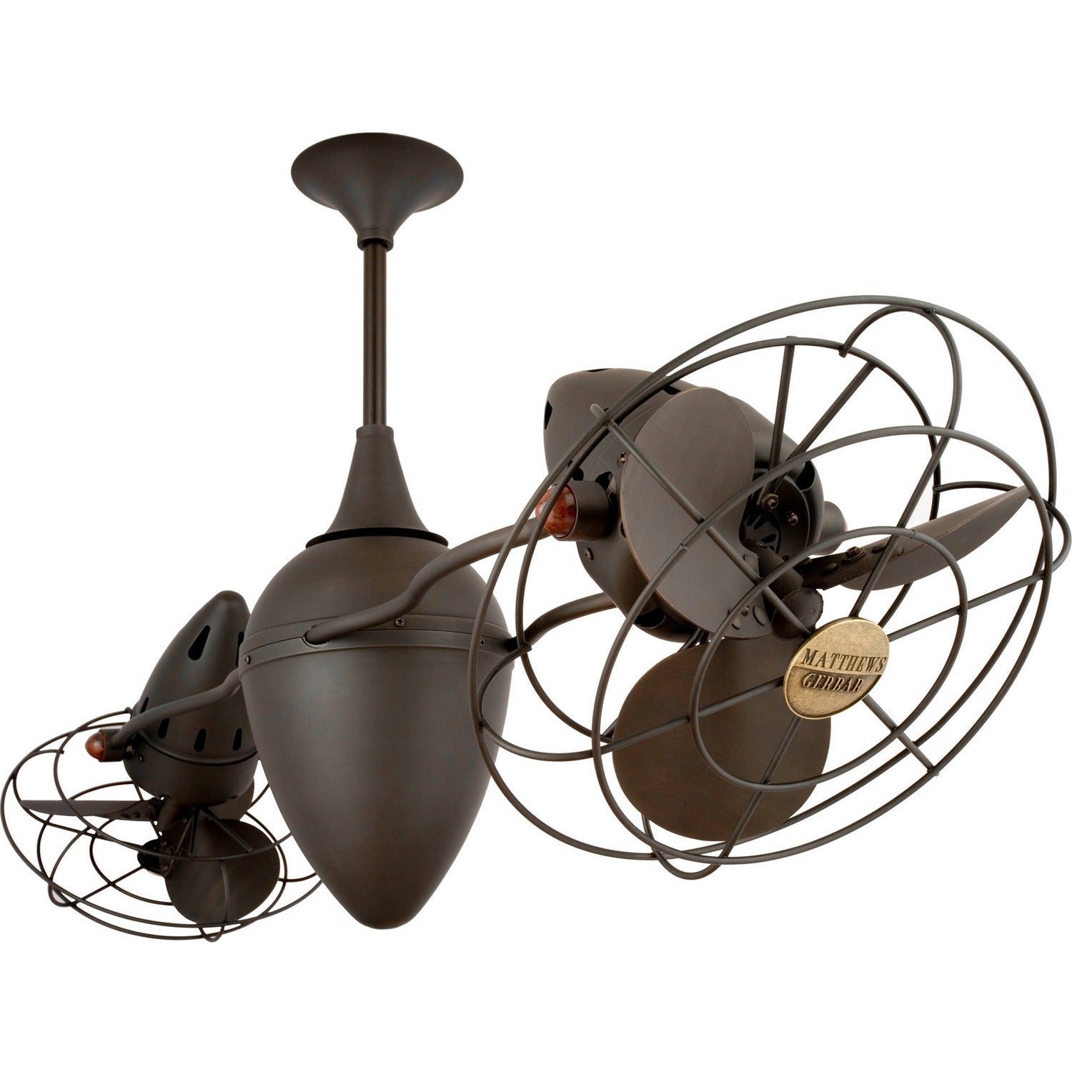 Matthews Fan Company - AR-BZZT-MTL - 48"Ceiling Fan - Ar Ruthiane - Bronzette
