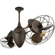Matthews Fan Company - AR-BZZT-MTL - 48"Ceiling Fan - Ar Ruthiane - Bronzette