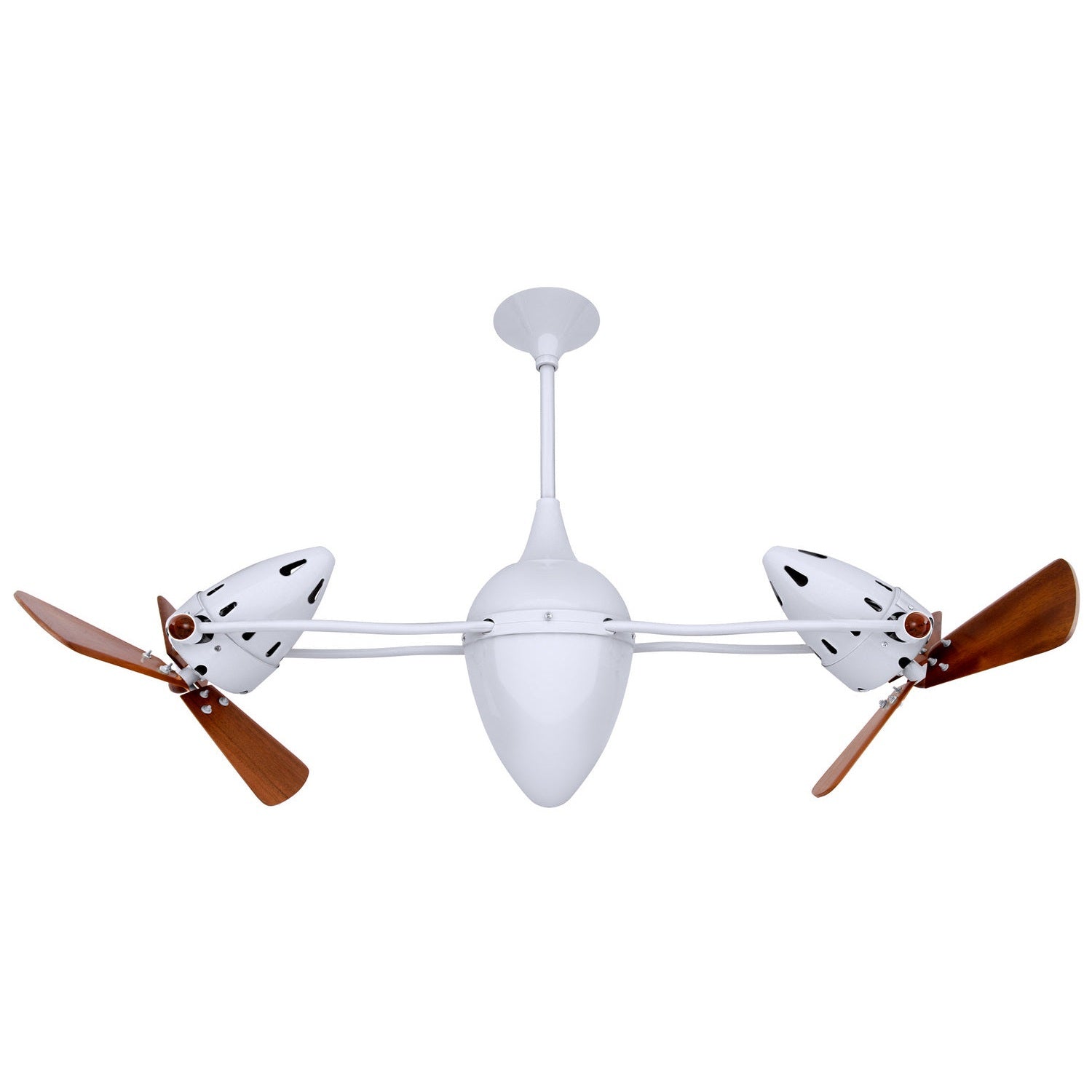 Matthews Fan Company - AR-WH-WD - 48"Ceiling Fan - Ar Ruthiane - Gloss White