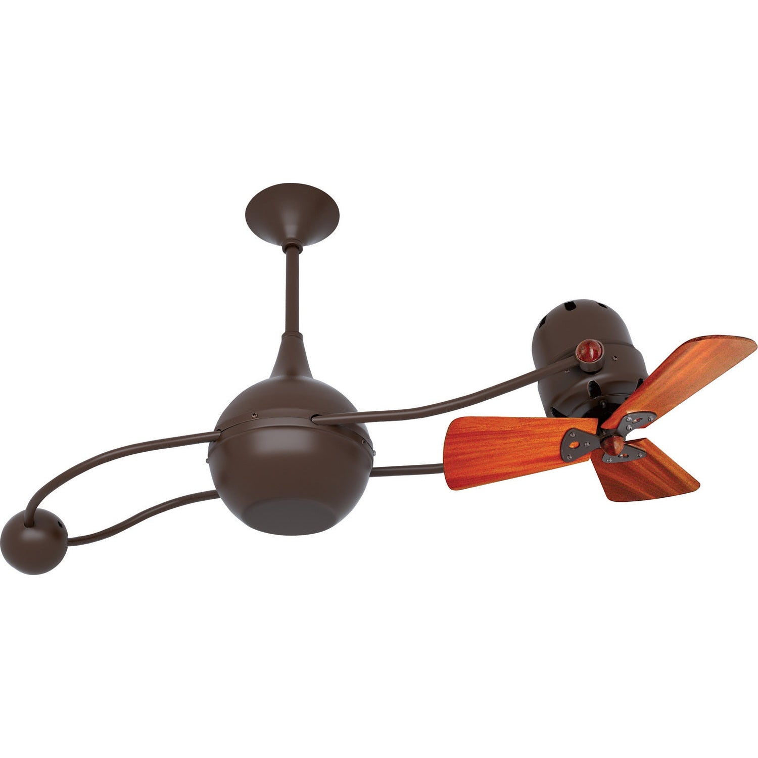 Matthews Fan Company - B2K-BZZT-WD - 40"Ceiling Fan - Brisa 2000 - Bronzette