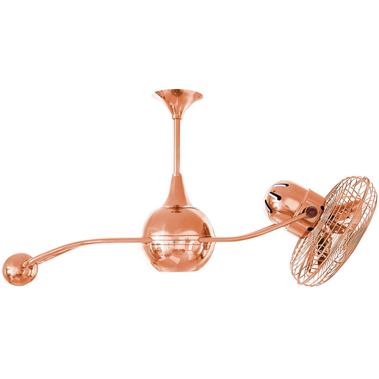 Matthews Fan Company - B2K-CP-MTL - 40"Ceiling Fan - Brisa 2000 - Polished Copper