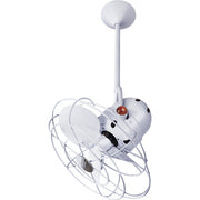 Matthews Fan Company - BD-WH-MTL - 16"Ceiling Fan - Bianca Direcional - Gloss White