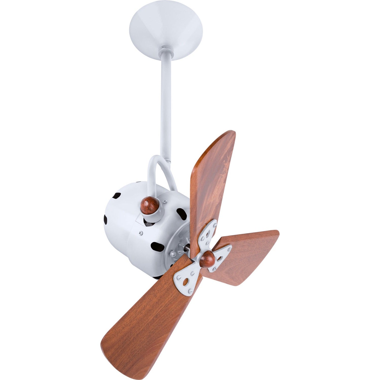 Matthews Fan Company - BD-WH-WD - 16"Ceiling Fan - Bianca Direcional - Gloss White
