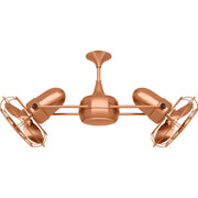 Matthews Fan Company - DD-BRCP-MTL - 36"Ceiling Fan - Duplo-Dinamico - Brushed Copper