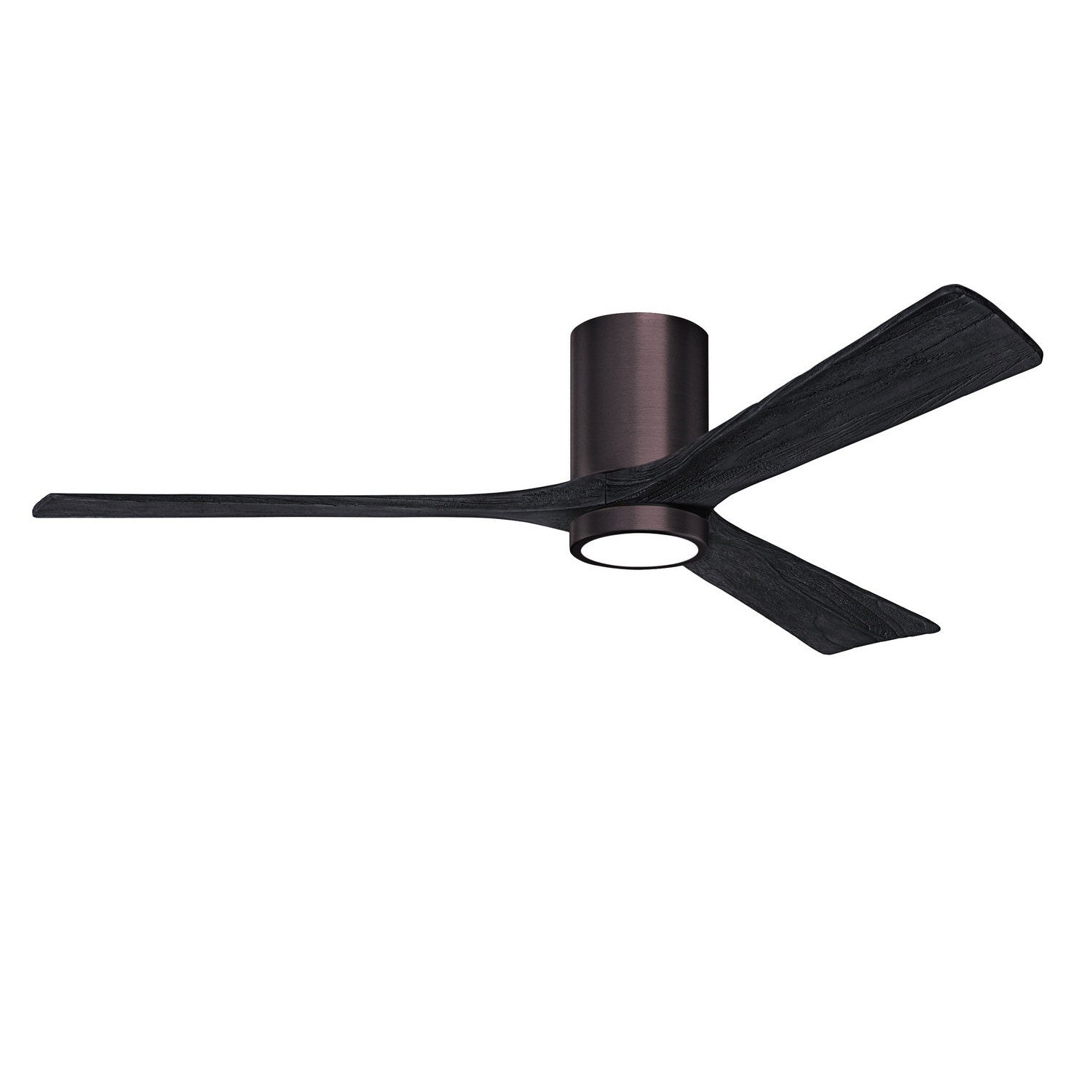 Matthews Fan Company - IR3HLK-BB-BK-60 - 60"Ceiling Fan - Irene-3HLK - Brushed Bronze