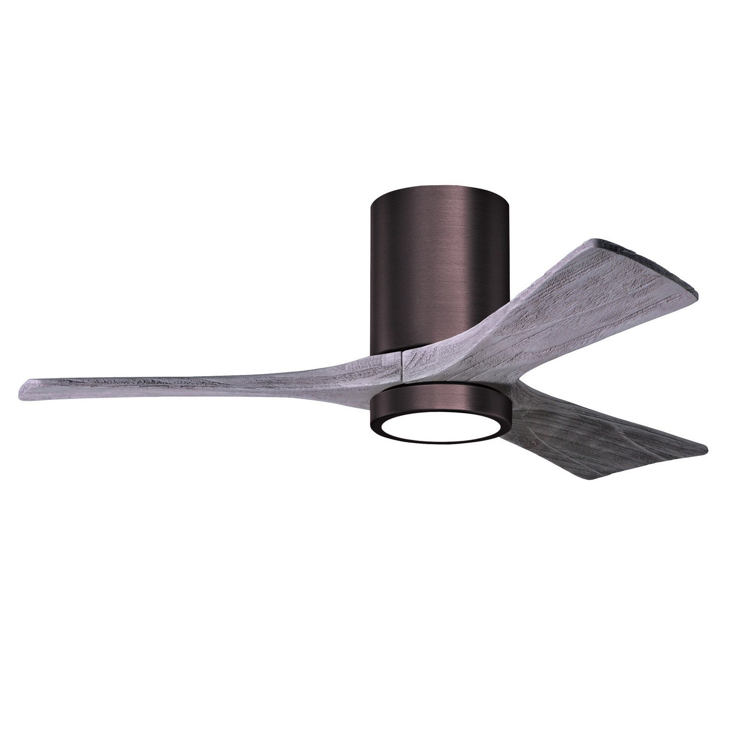 Matthews Fan Company - IR3HLK-BB-BW-42 - 42"Ceiling Fan - Irene-3HLK - Brushed Bronze