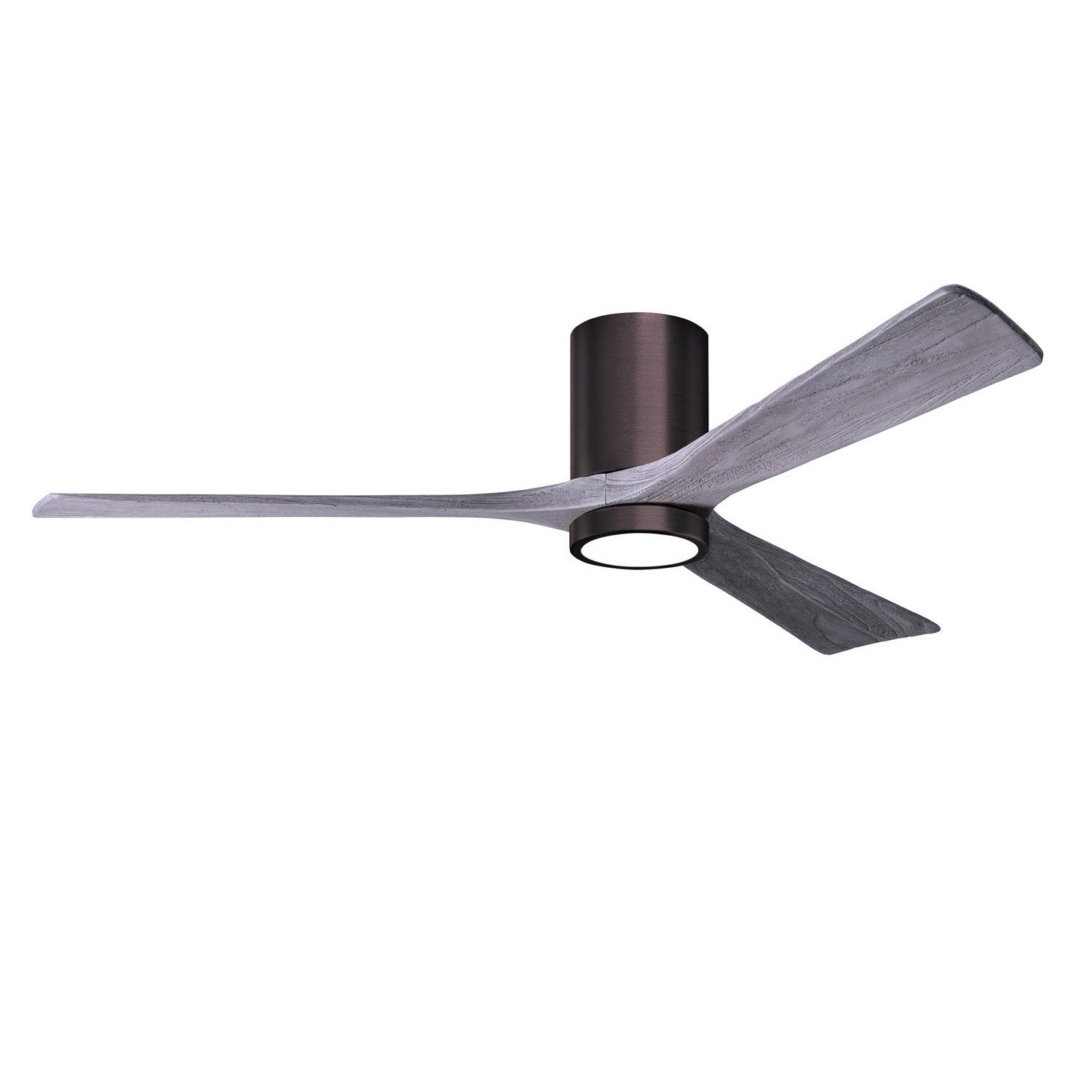 Matthews Fan Company - IR3HLK-BB-BW-60 - 60"Ceiling Fan - Irene-3HLK - Brushed Bronze