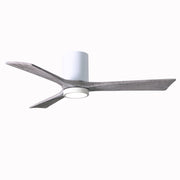 Matthews Fan Company - IR3HLK-WN-BW-52 - 52"Ceiling Fan - Irene-3HLK - Walnut Tone
