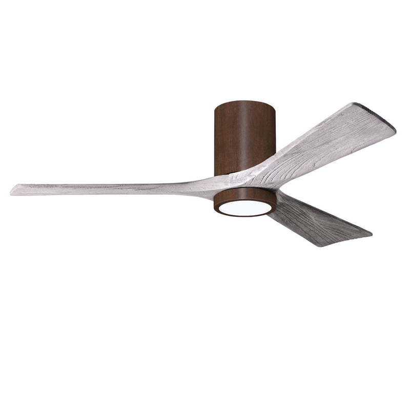 Matthews Fan Company - IR3HLK-WN-BW-52 - 52"Ceiling Fan - Irene-3HLK - Walnut Tone