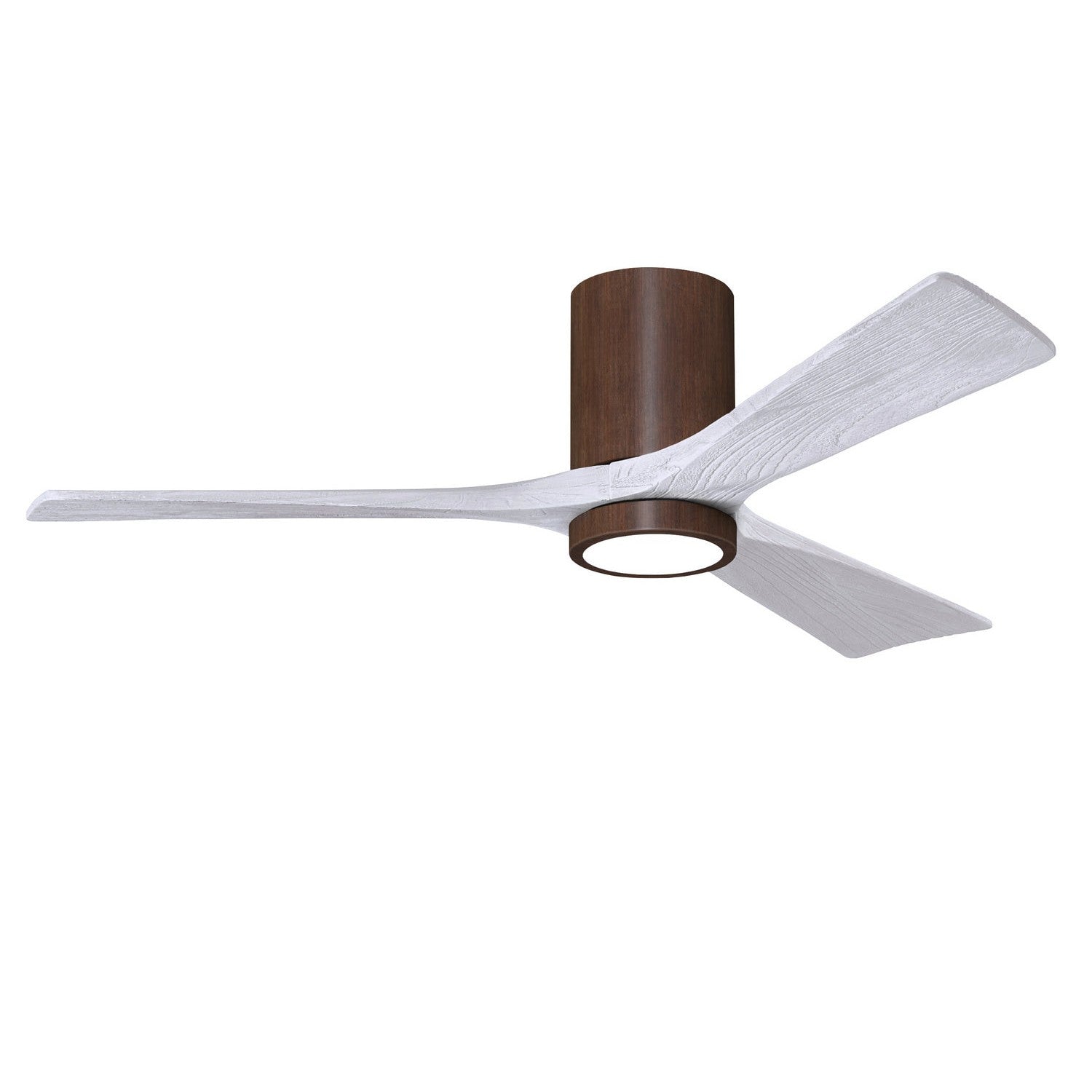 Matthews Fan Company - IR3HLK-WN-MWH-52 - 52"Ceiling Fan - Irene-3HLK - Walnut Tone