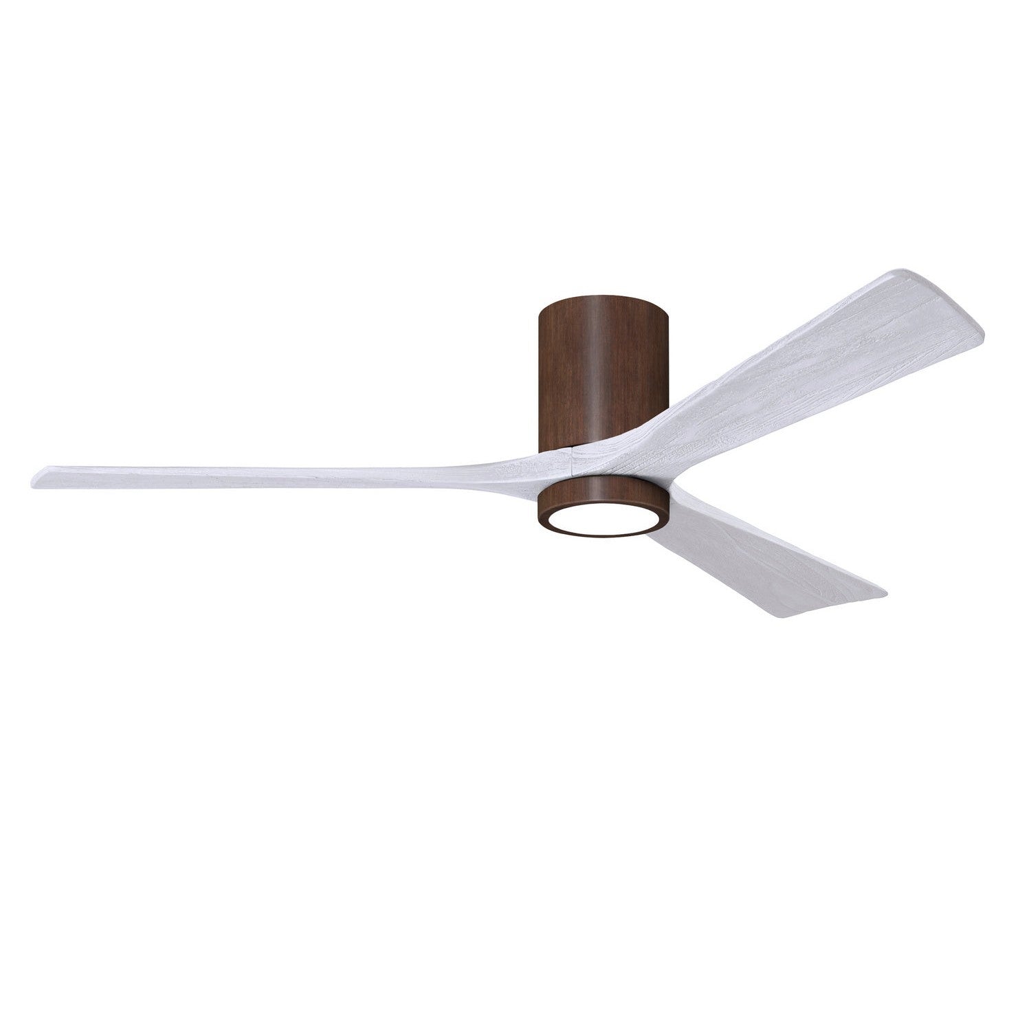 Matthews Fan Company - IR3HLK-WN-MWH-60 - 60"Ceiling Fan - Irene-3HLK - Walnut Tone