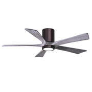 Matthews Fan Company - IR5HLK-BB-BW-52 - 52"Ceiling Fan - Irene-5HLK - Brushed Bronze
