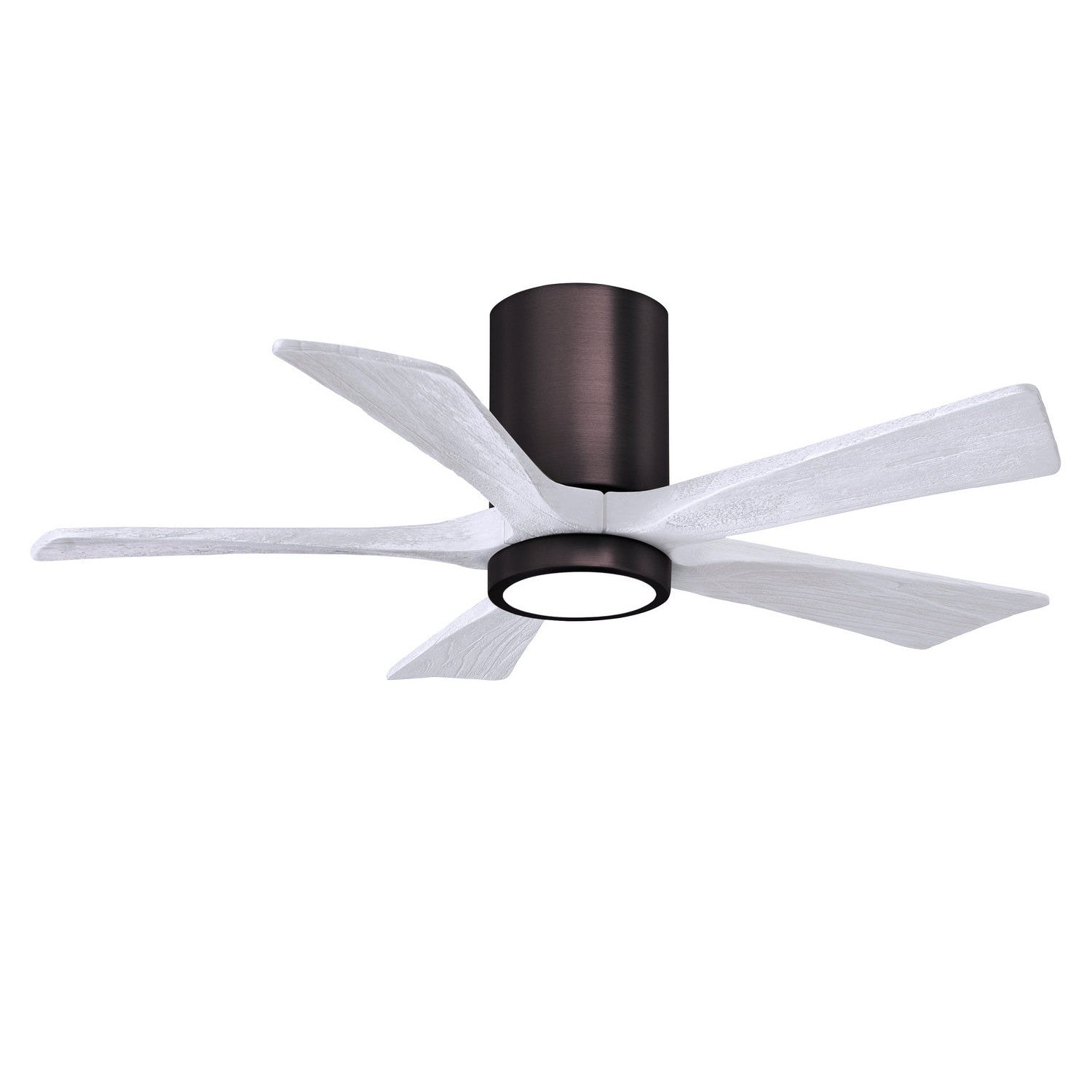 Matthews Fan Company - IR5HLK-BB-MWH-42 - 42"Ceiling Fan - Irene-5HLK - Brushed Bronze