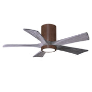 Matthews Fan Company - IR5HLK-WN-BW-42 - 42"Ceiling Fan - Irene-5HLK - Walnut