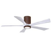 Matthews Fan Company - IR5HLK-WN-MWH-52 - 52"Ceiling Fan - Irene-5HLK - Walnut