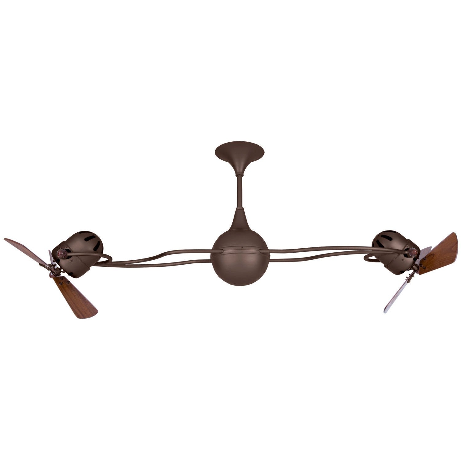 Matthews Fan Company - IV-BZZT-WD - 53"Ceiling Fan - Italo Ventania - Bronzette