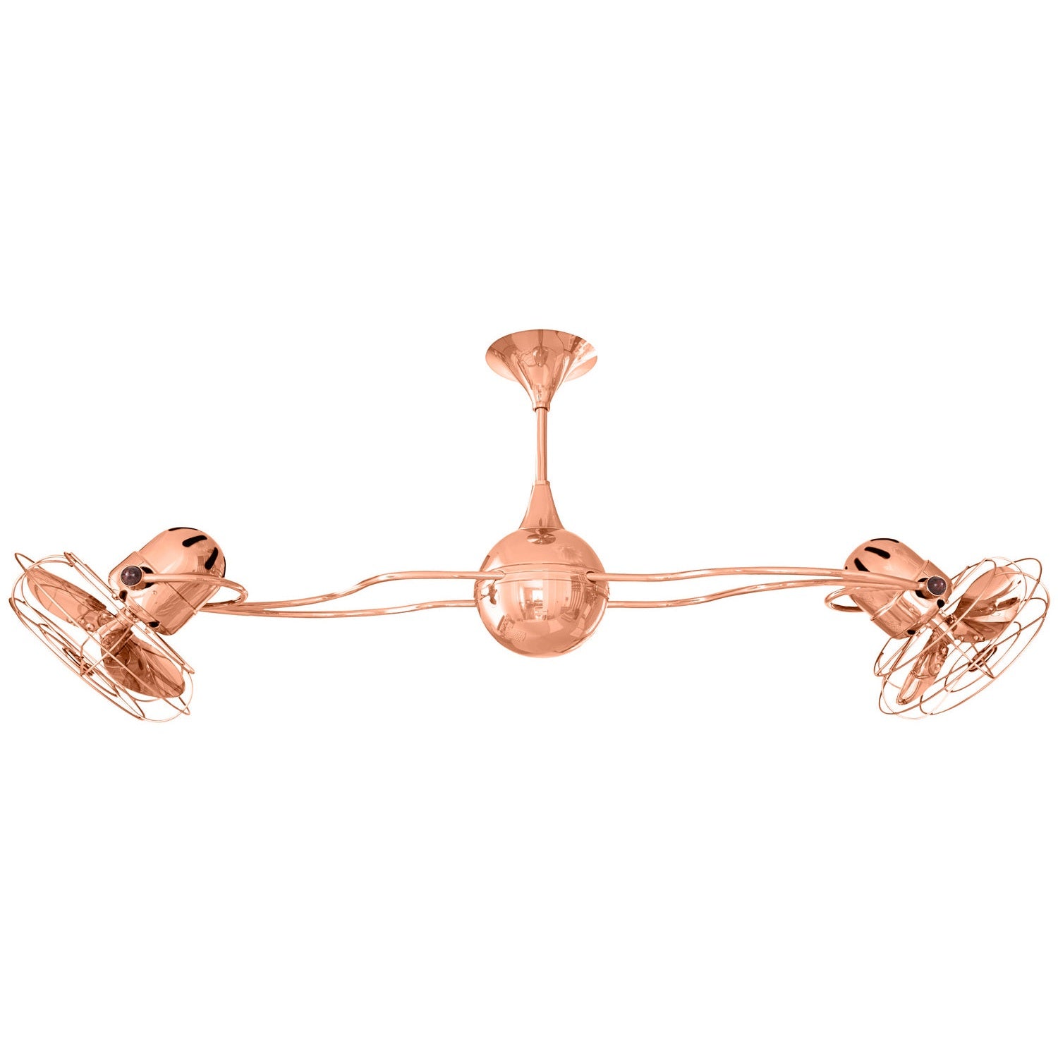 Matthews Fan Company - IV-CP-MTL - 53"Ceiling Fan - Italo Ventania - Polished Copper
