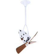 Matthews Fan Company - JD-WH-WD - 16"Ceiling Fan - Jarold Direcional - Gloss White