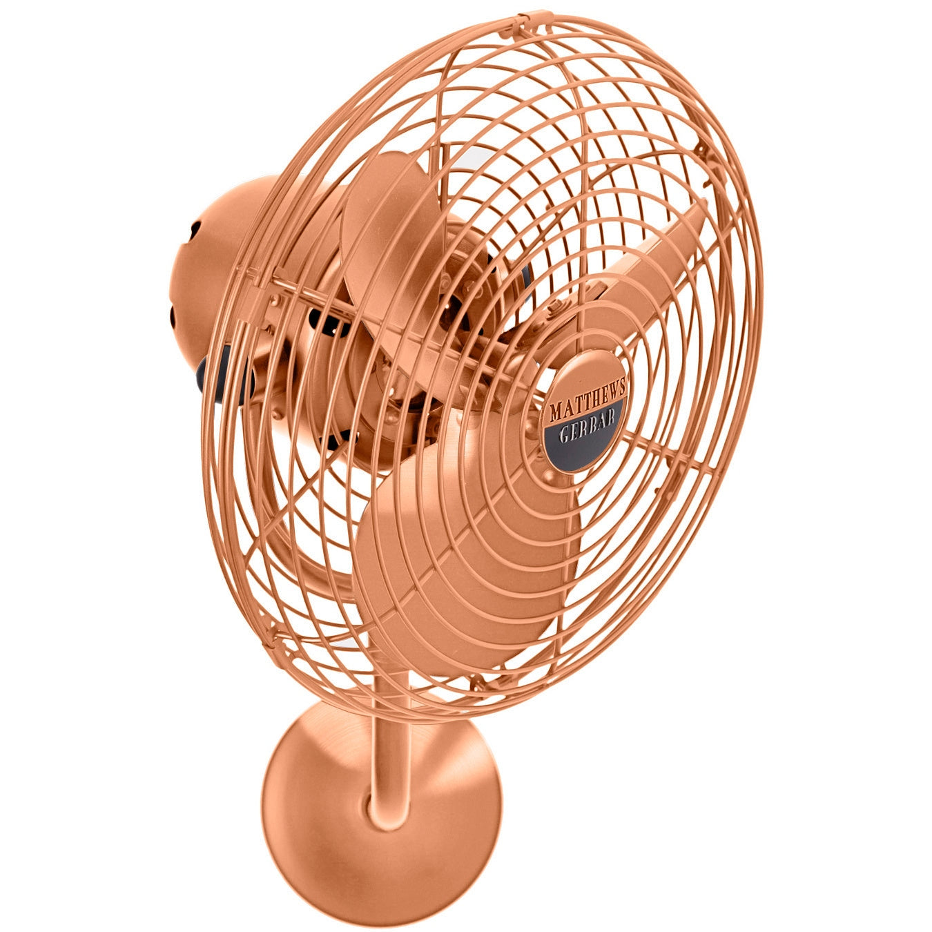 Matthews Fan Company - MP-BRCP-MTL - 19"Wall Fan - Michelle Parede - Brushed Copper