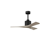 Matthews Fan Company - NK-BK-GA-42 - 42"Ceiling Fan - Nan - Matte Black