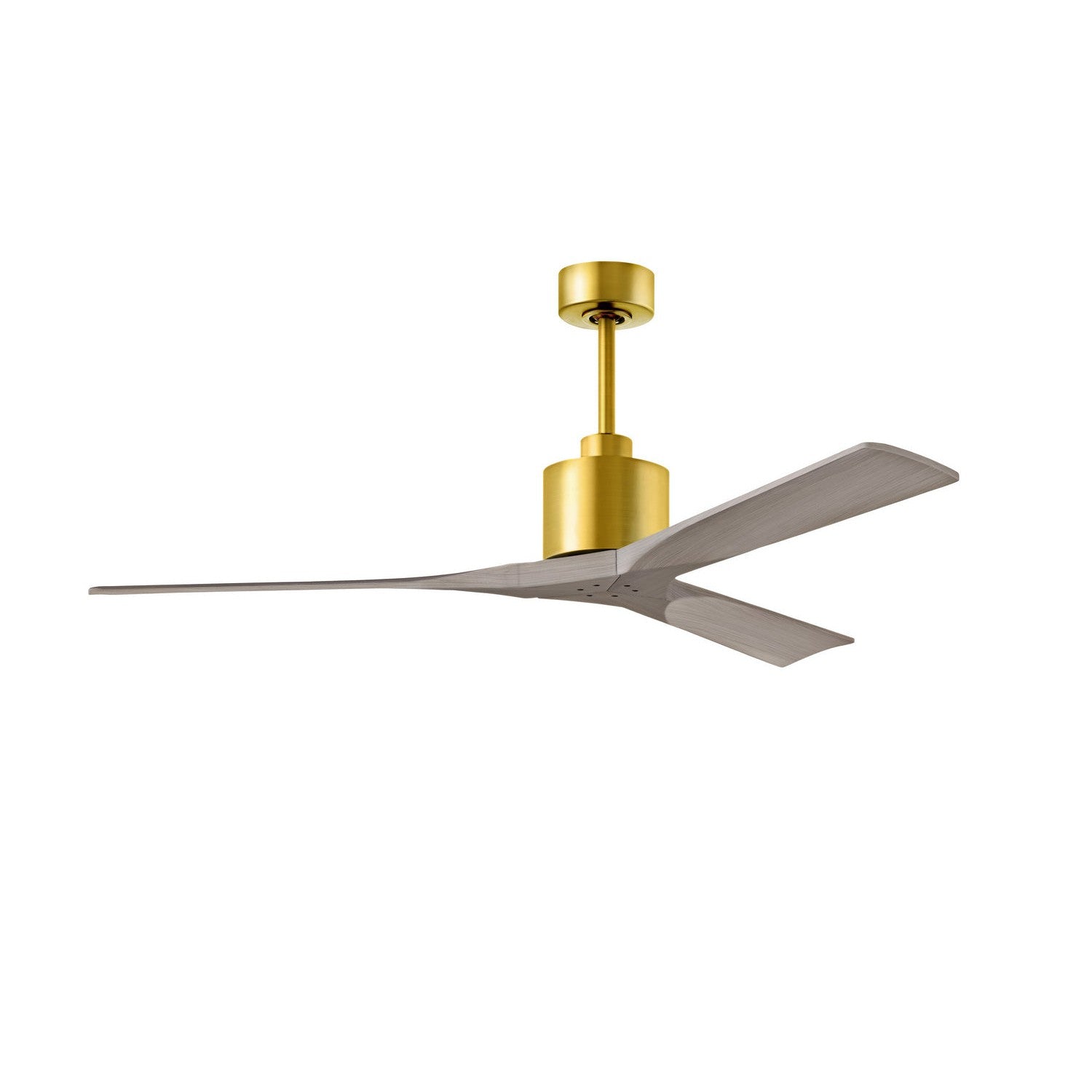 Matthews Fan Company - NK-BRBR-GA-60 - 60"Ceiling Fan - Nan - Brushed Brass