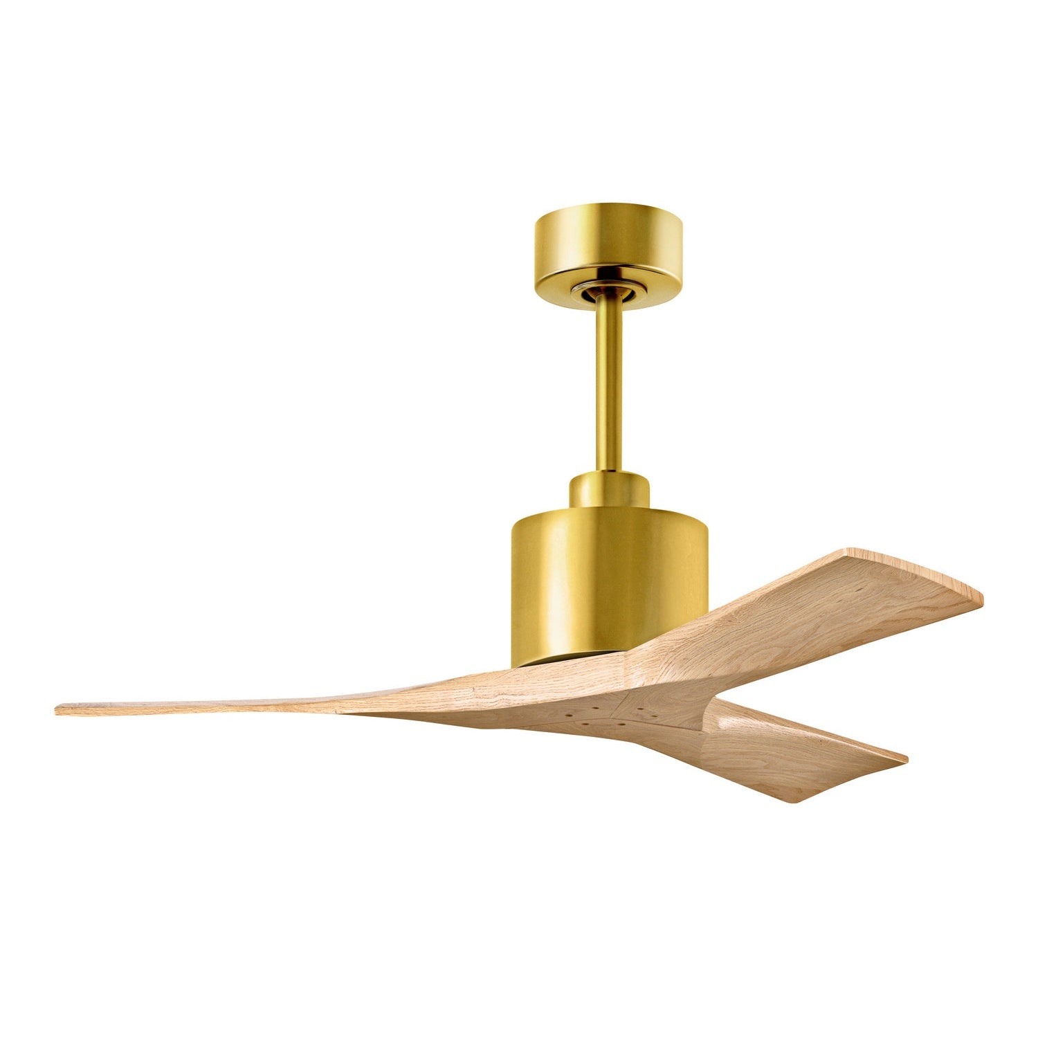 Matthews Fan Company - NK-BRBR-LM-42 - 42"Ceiling Fan - Nan - Brushed Brass