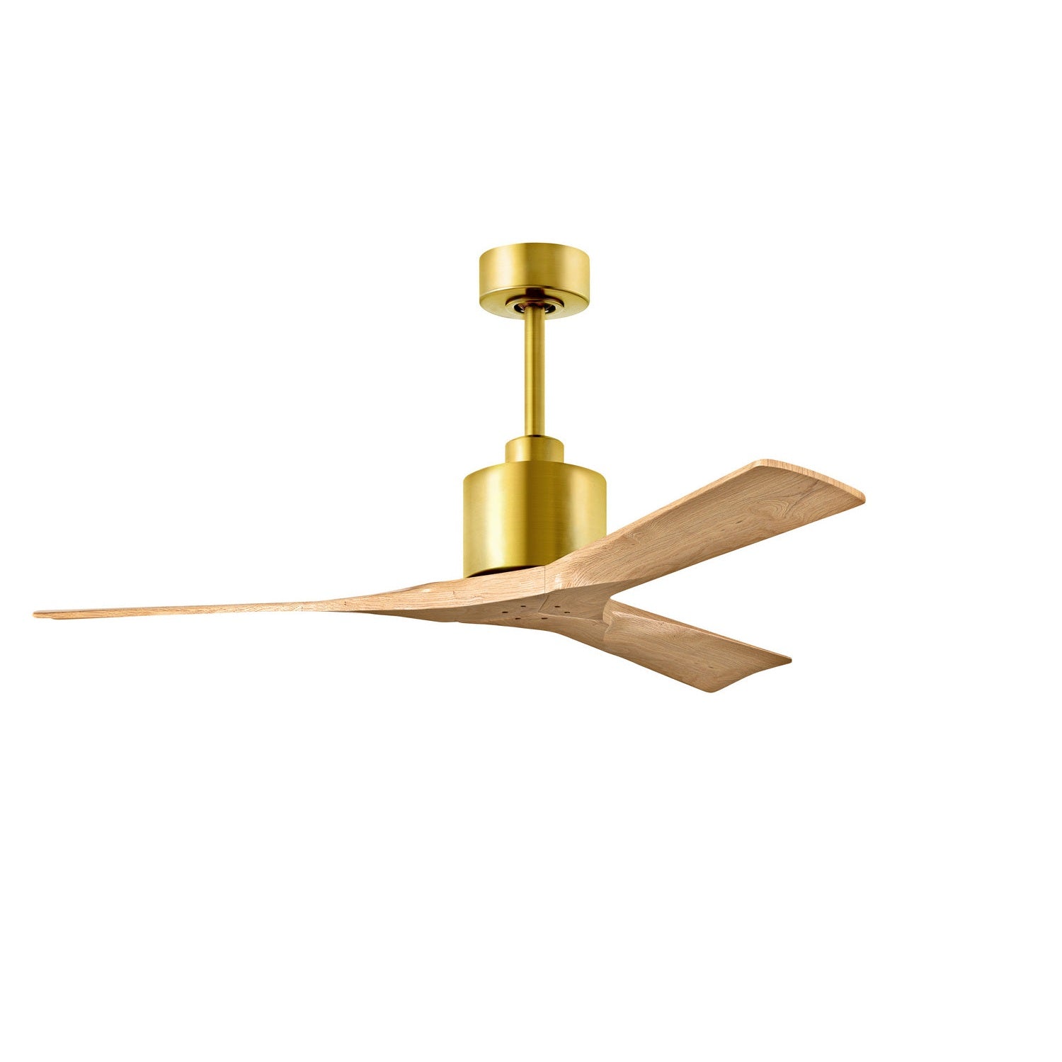 Matthews Fan Company - NK-BRBR-LM-52 - 52"Ceiling Fan - Nan - Brushed Brass
