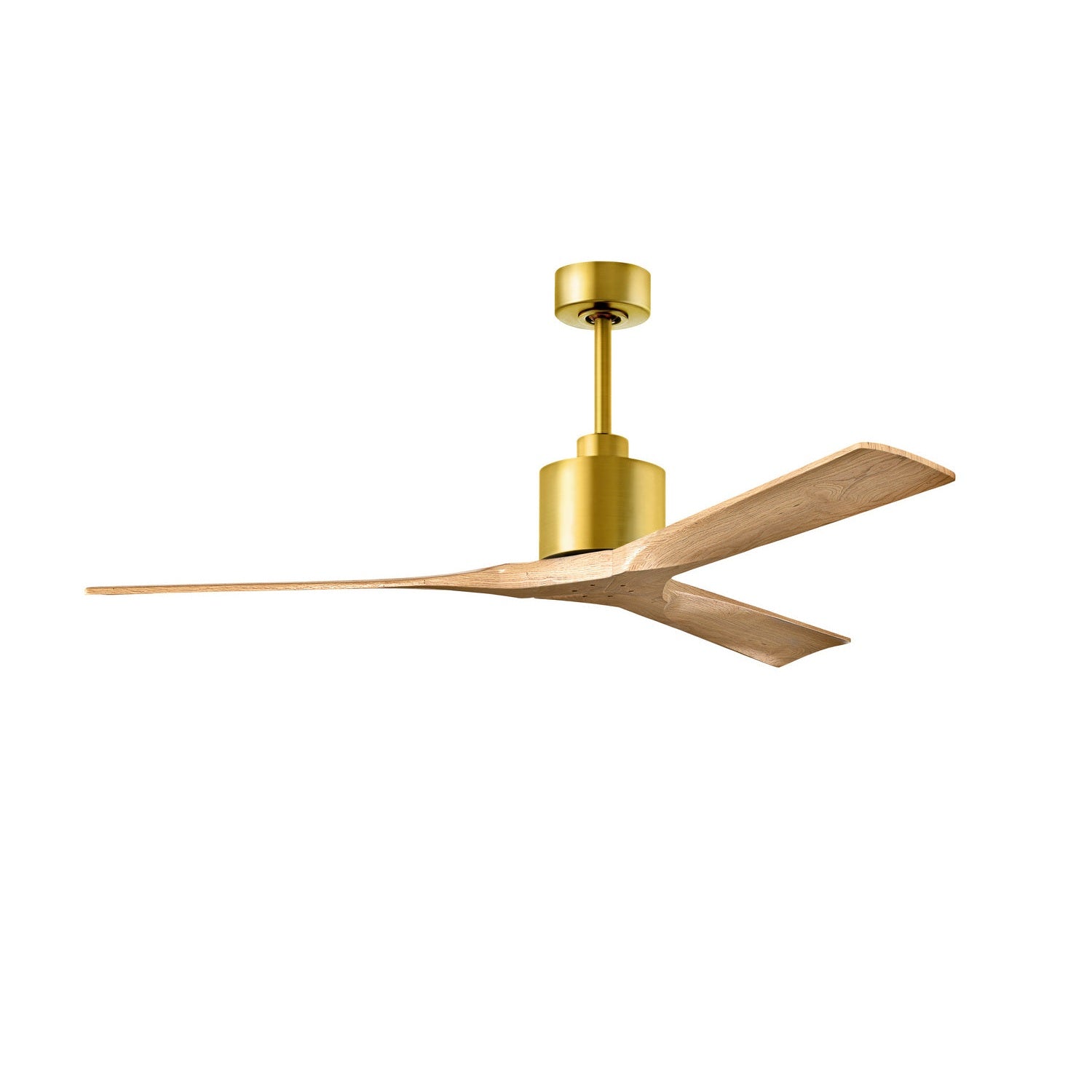 Matthews Fan Company - NK-BRBR-LM-60 - 60"Ceiling Fan - Nan - Brushed Brass