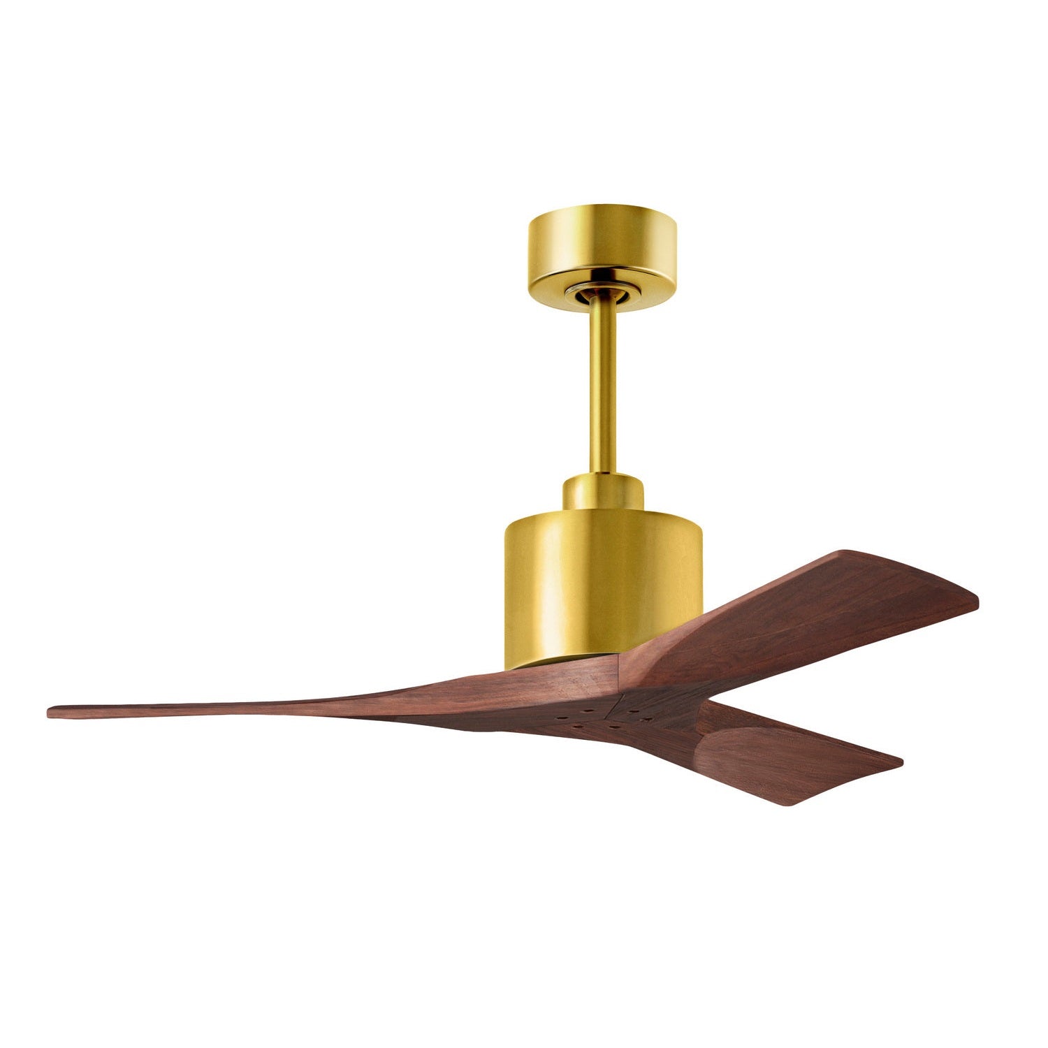 Matthews Fan Company - NK-BRBR-WA-42 - 42"Ceiling Fan - Nan - Brushed Brass