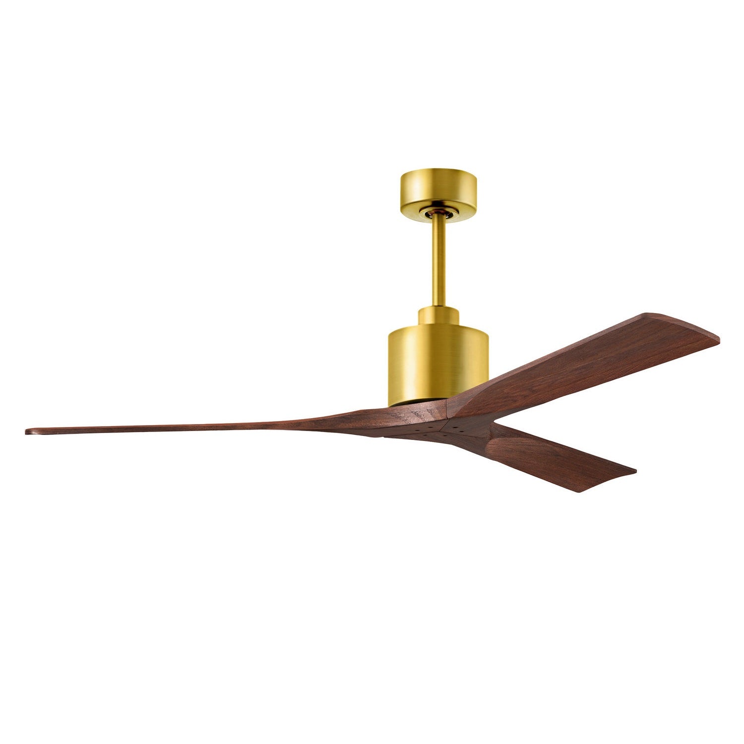 Matthews Fan Company - NK-BRBR-WA-60 - 60"Ceiling Fan - Nan - Brushed Brass