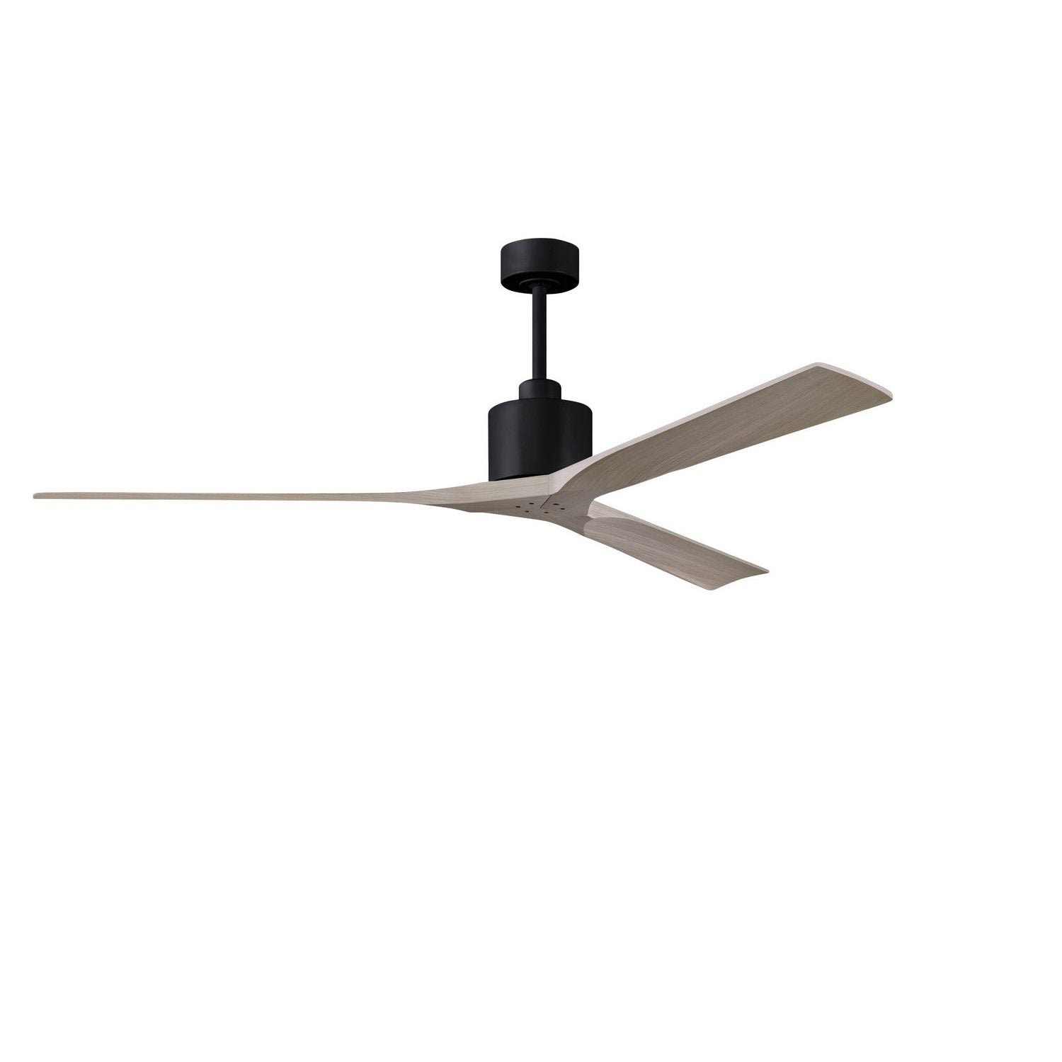 Matthews Fan Company - NKXL-BK-GA-72 - 72"Ceiling Fan - Nan XL - Matte Black