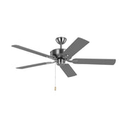 Generation Lighting - 5LD52BS - 52" Ceiling Fan - Linden - Brushed Steel