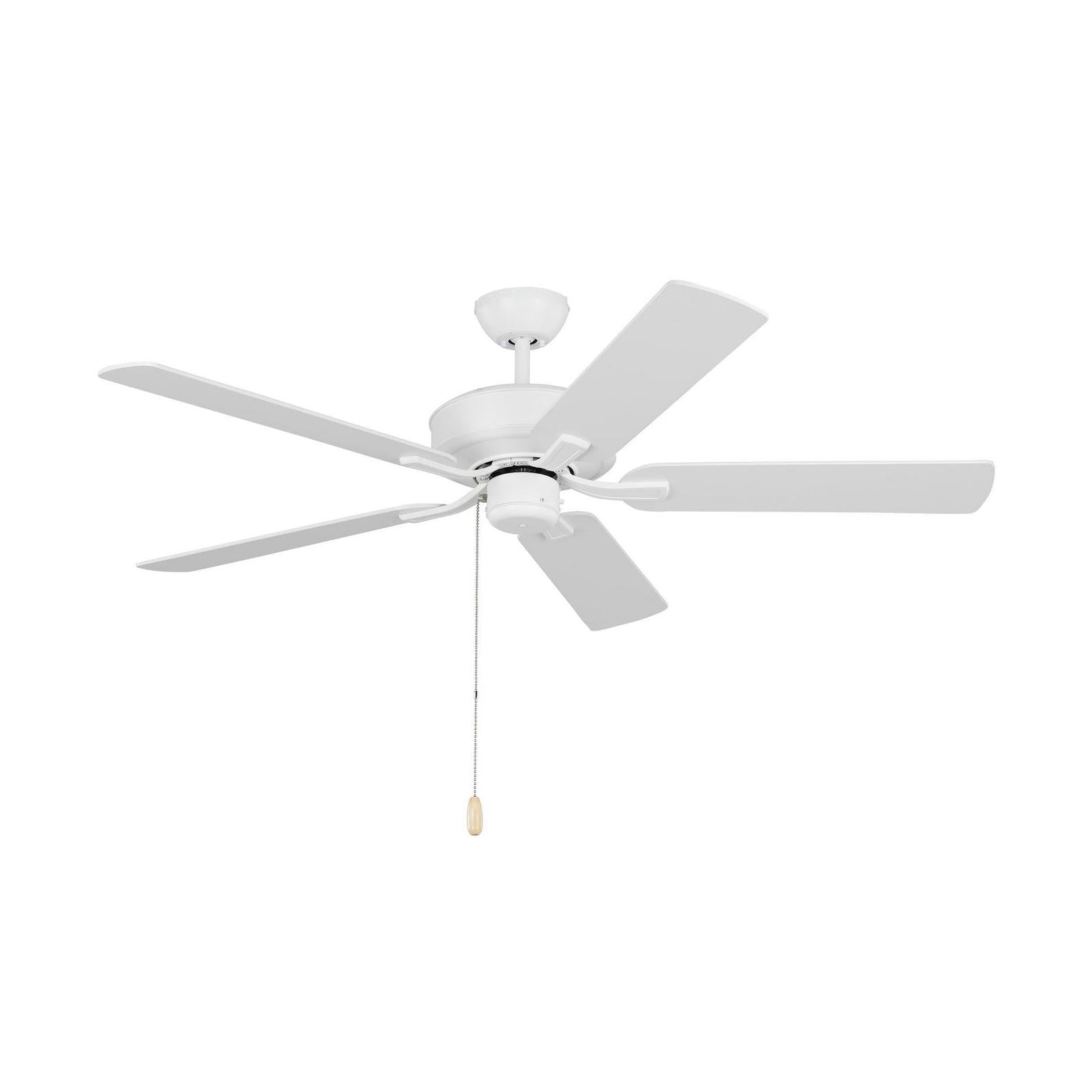 Generation Lighting - 5LD52RZW - 52" Ceiling Fan - Linden - Matte White