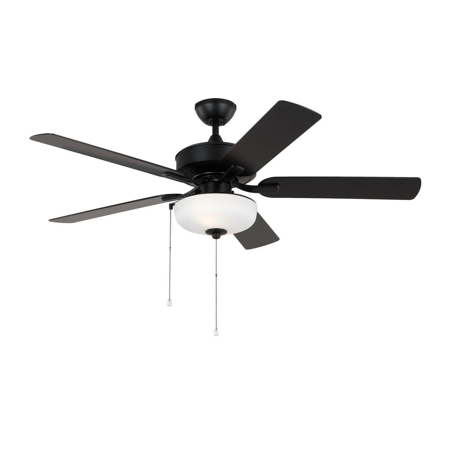 Generation Lighting - 5LDO52MBKD - 52" Ceiling Fan - Linden - Midnight Black