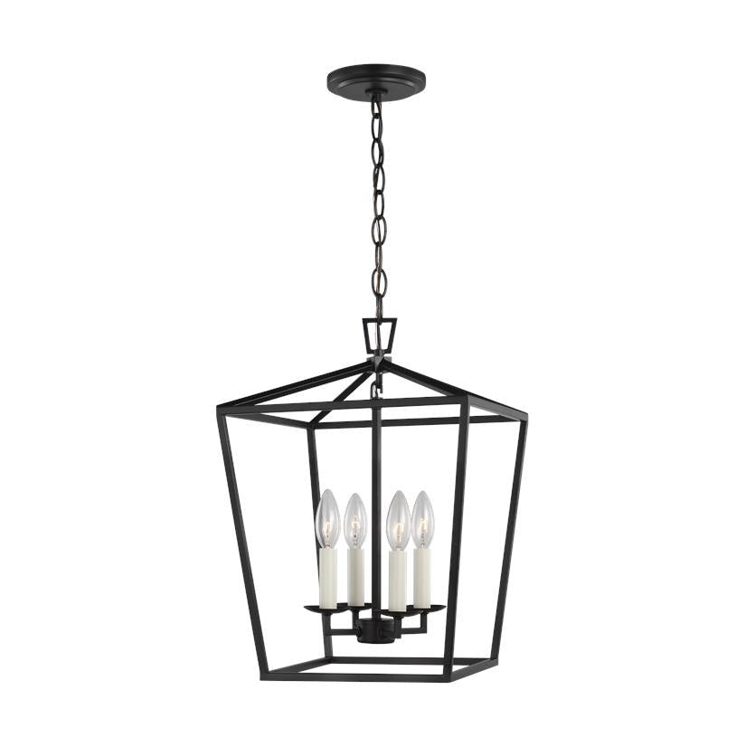 Visual Comfort Studio - 5292604-112 - Four Light Lantern - Dianna - Midnight Black